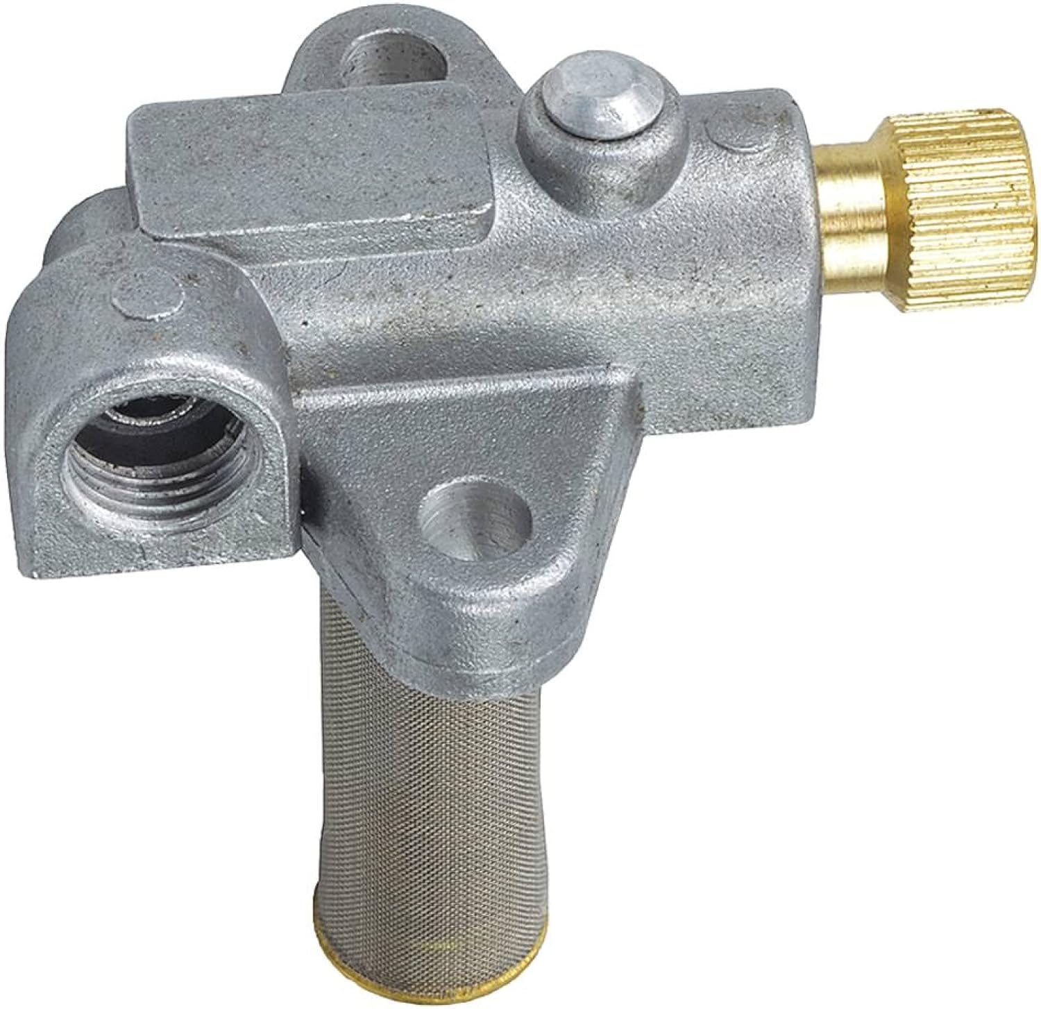 Rareelectrical Fuel Tap Shut-Off Valve Compatible With Ford 501 600 601 700 800 801 900 901 2000 4000 1800 6000 Tractor Tank Mounted 1/4 Inch Line O-Ring Replaces 311292 Nca9285b 738522