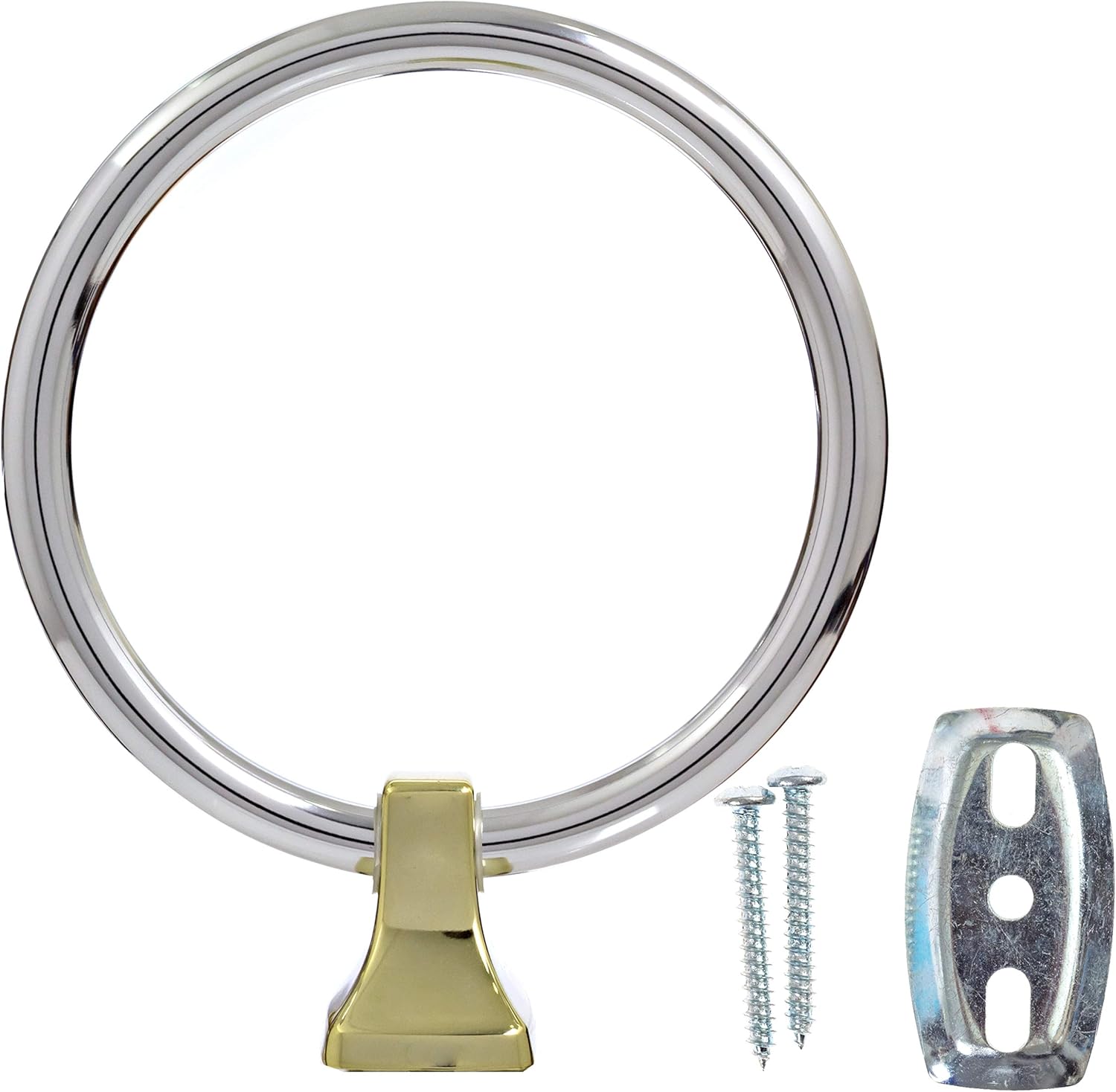 Moen P5860CB CSI Contemporary Towel Ring Aluminum Chrome