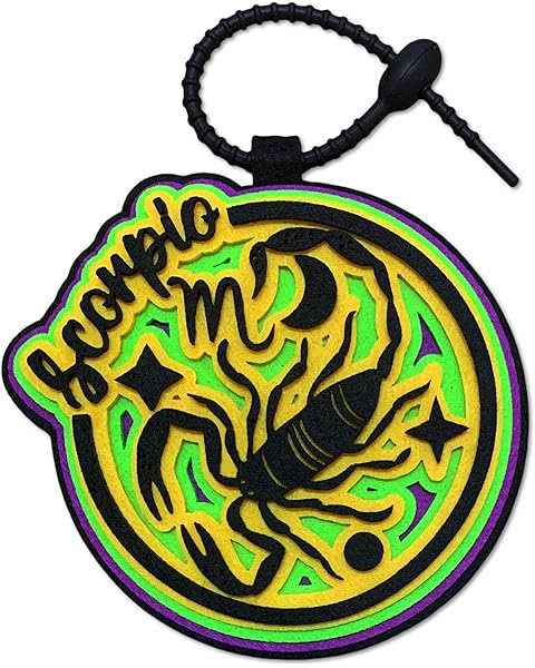 Udyzax Zodiac Bag Charm Backpack Accessories 12 Constellations Keychain Horoscope Key Chain Astrology Gifts For Women Girls