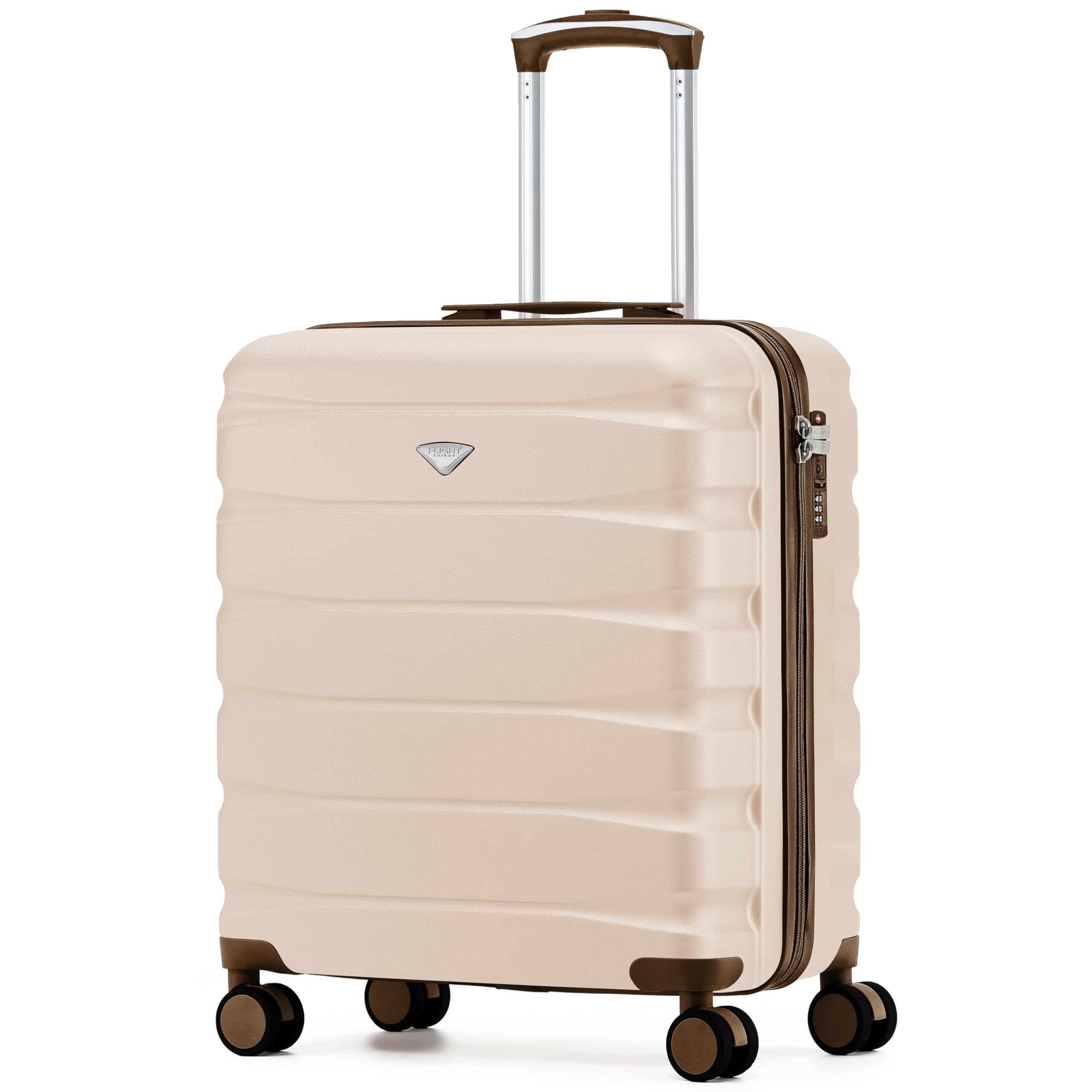 Flight Knight Underseat Cabin Suitcase 45x36x20cm | Free Hand Luggage for EasyJet & Wizz Air | Lightweight ABS Hard Shell with 8 Silent-Glide Spinner Wheels | Max Space Travel Bag — view 103