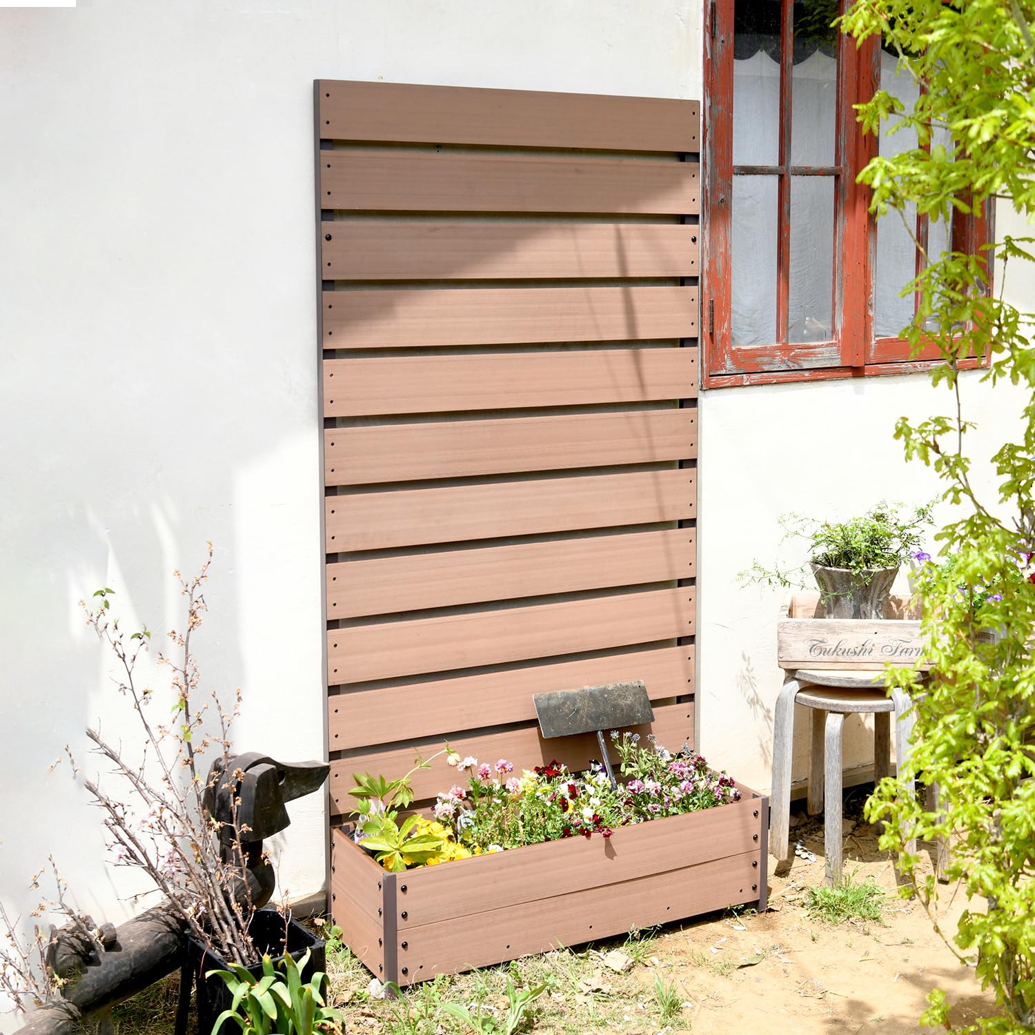 Amazon | ガーデンマスター(Gardenmaster) フェンス 目隠し 人工