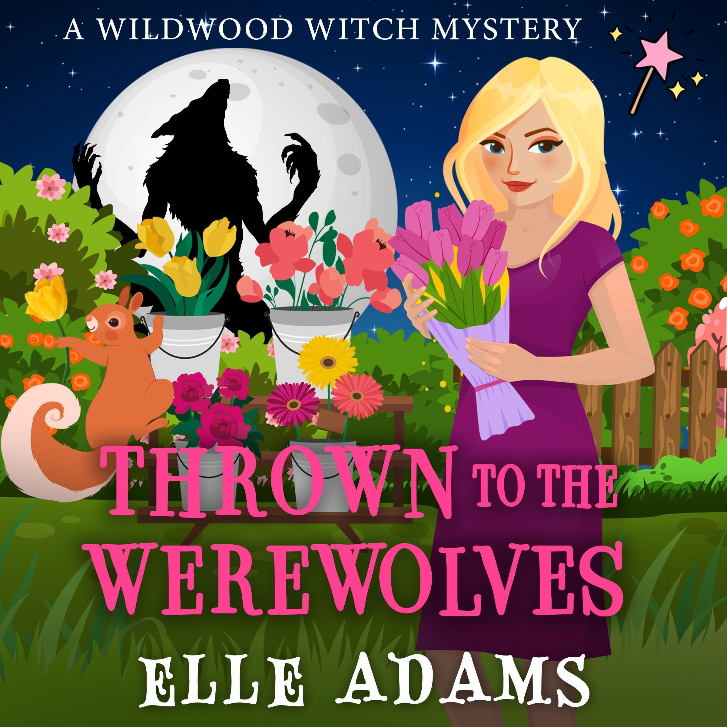 Cover art for Thrown to the Werewolves