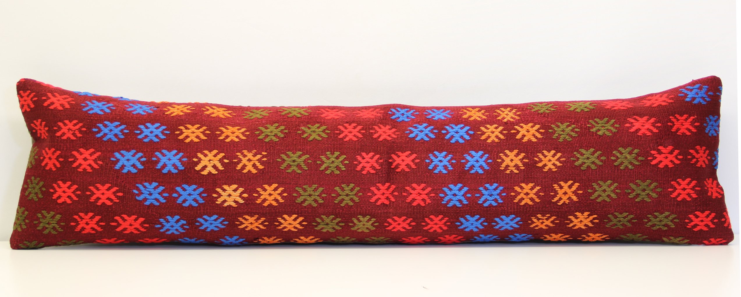 Throw Long kilim pillow cover 12x47 inch 30x120 cm Bedding lumbar Kilim pillow cover Bedroom Decor Stripe Pillow