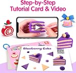 Air Kit en argile sèche, 12 Cake Modeling Clay pour les enfants, ensemble de moulage en argile avec outils de sculpting et tutorial, Ultra Léger, en sécurité & Projets scolaires non toxiques, arts et métiers d'art, faveur de la fête familiale pour les garçons filles