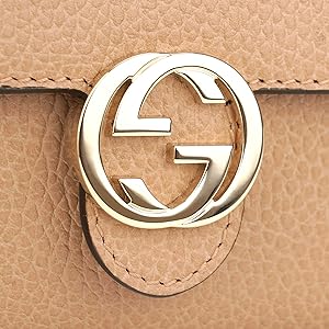 ☆GUCCI☆GGロゴ 長財布ベージュ 袋、箱付き グッチ二つ折り長財布 アウトレット ベージュ/ブラウン