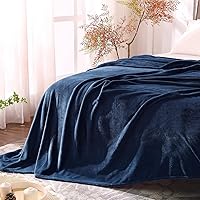 Vista 398 de BEDELITE Fleece Blanket White Throw Blanket for Couch & Bed, Luxury Plush Cozy Fuzzy Blanket 50" x 60", Super Soft Warm Lightweight Throw Blanket