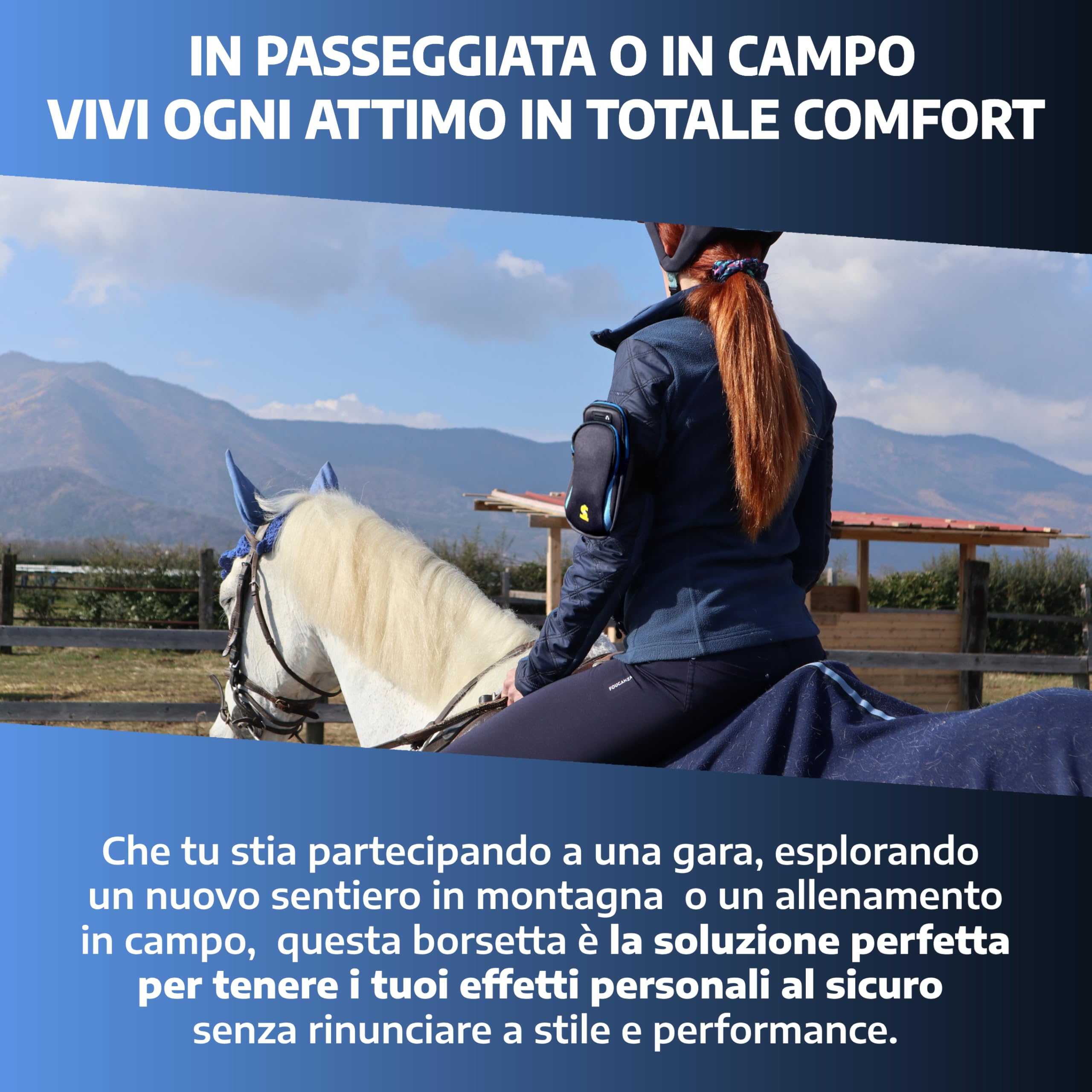 Lunge&SprintBAG Portatelefono Da Corsa Idrorepellente Traspirante Capiente Resistente
