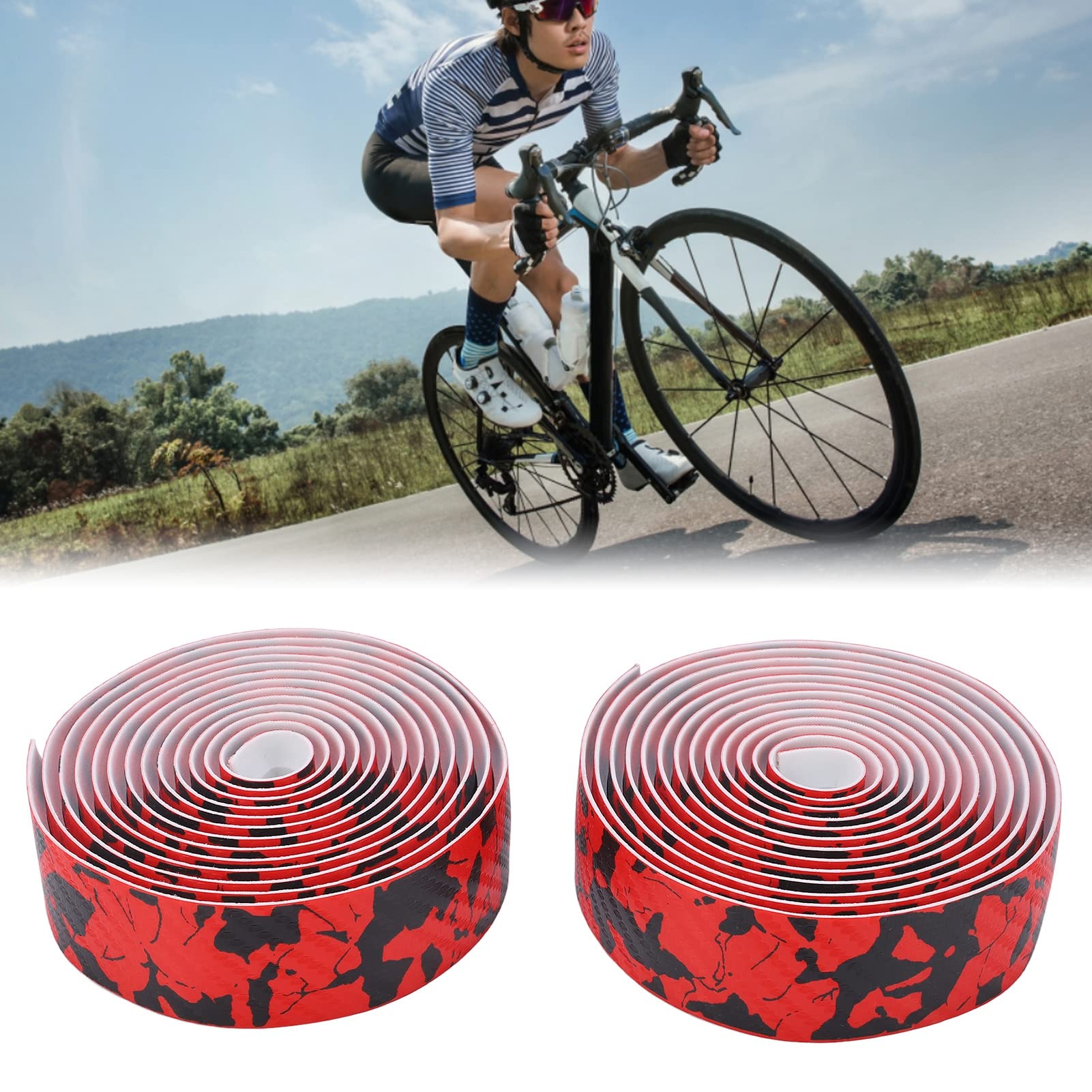 Bande De Guidon PU Pour Vélo De Route, Absorption Des Chocs, 30 Mm X