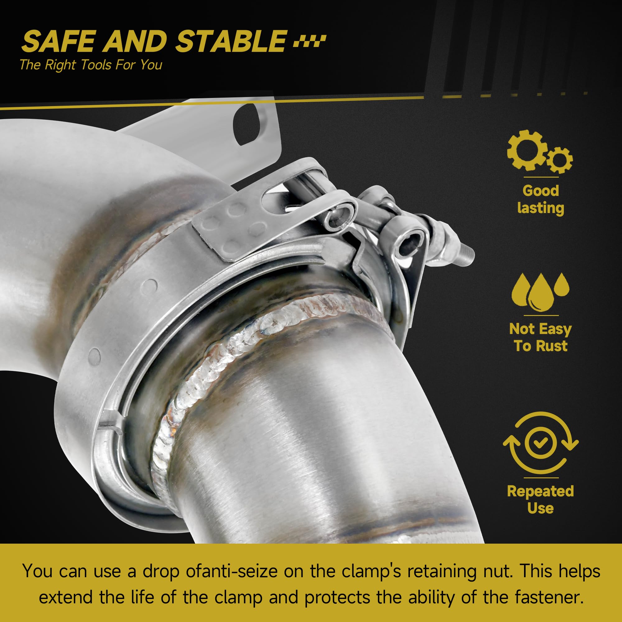 Exhaust Pipe Kit Exhaust Repair 2 25 Inch Od Universal Exhaust Flange exhaust-pipe-kit-exhaust-repair-2-25-inch-od-universal-exhaust-flange