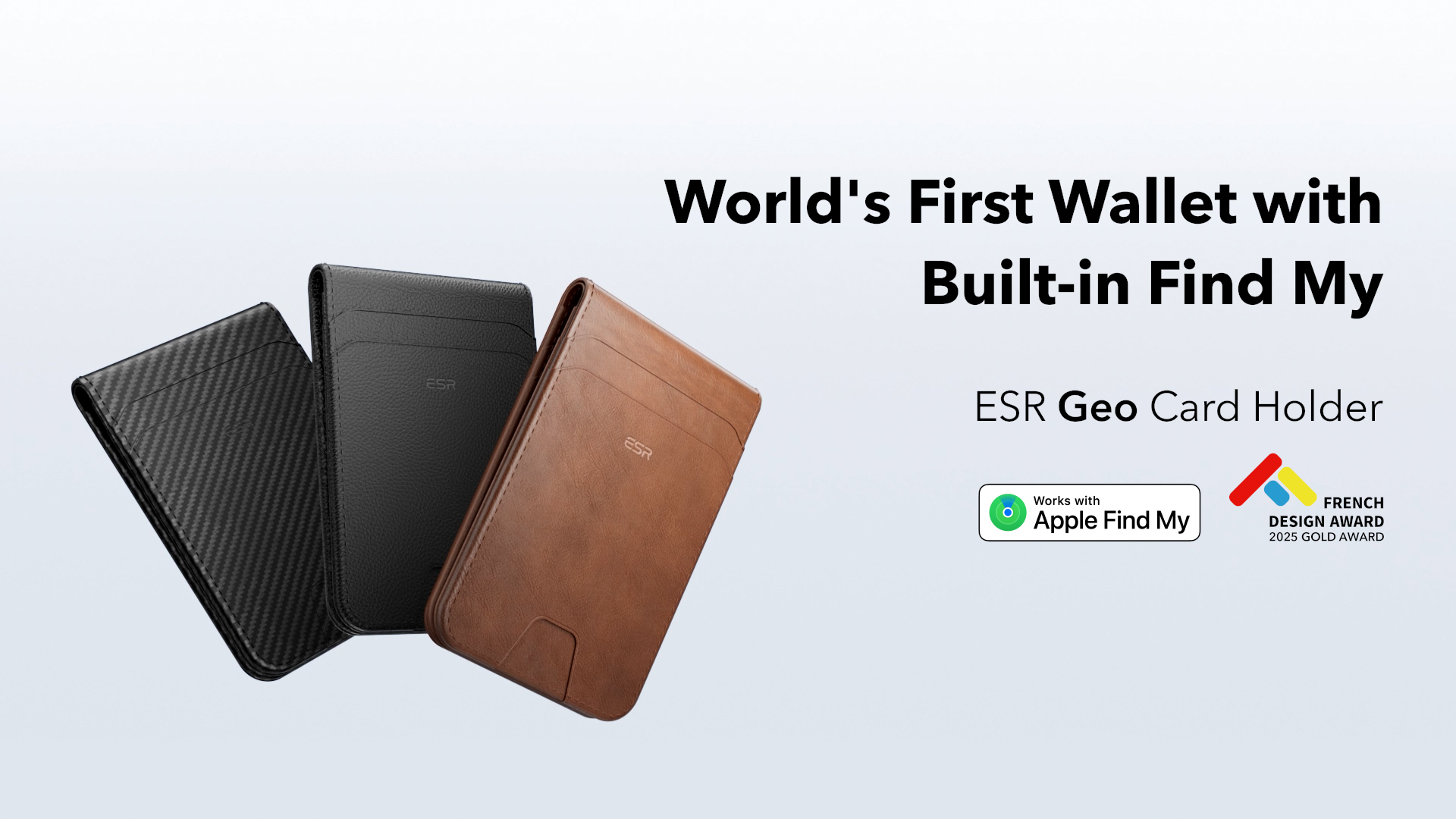 Amazon.com: ESR Geo Wallet with Find My Functionality, RFID Blocking, Holds  up to 11 Cards, Slim and Smart Wallet for Men, Replacement for AirTag  Wallet Tracker(iOS Only, Not for Magsafe), Carbon Fiber :