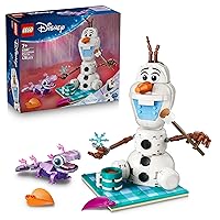 LEGO | Disney Frozen Il Divertente Picnic di Olaf e Bruni - Pupazzo di Neve Giocattolo
