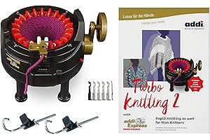 New Improved addi Express Professional Knitting Machine. Extended Edition