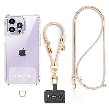 グレー ラワンダ Lawonda パッド2枚 スマートフォン用 ストラップ Amazon.co.jp: [Lawonda] ラワンダ スマートフォン用ストラップ