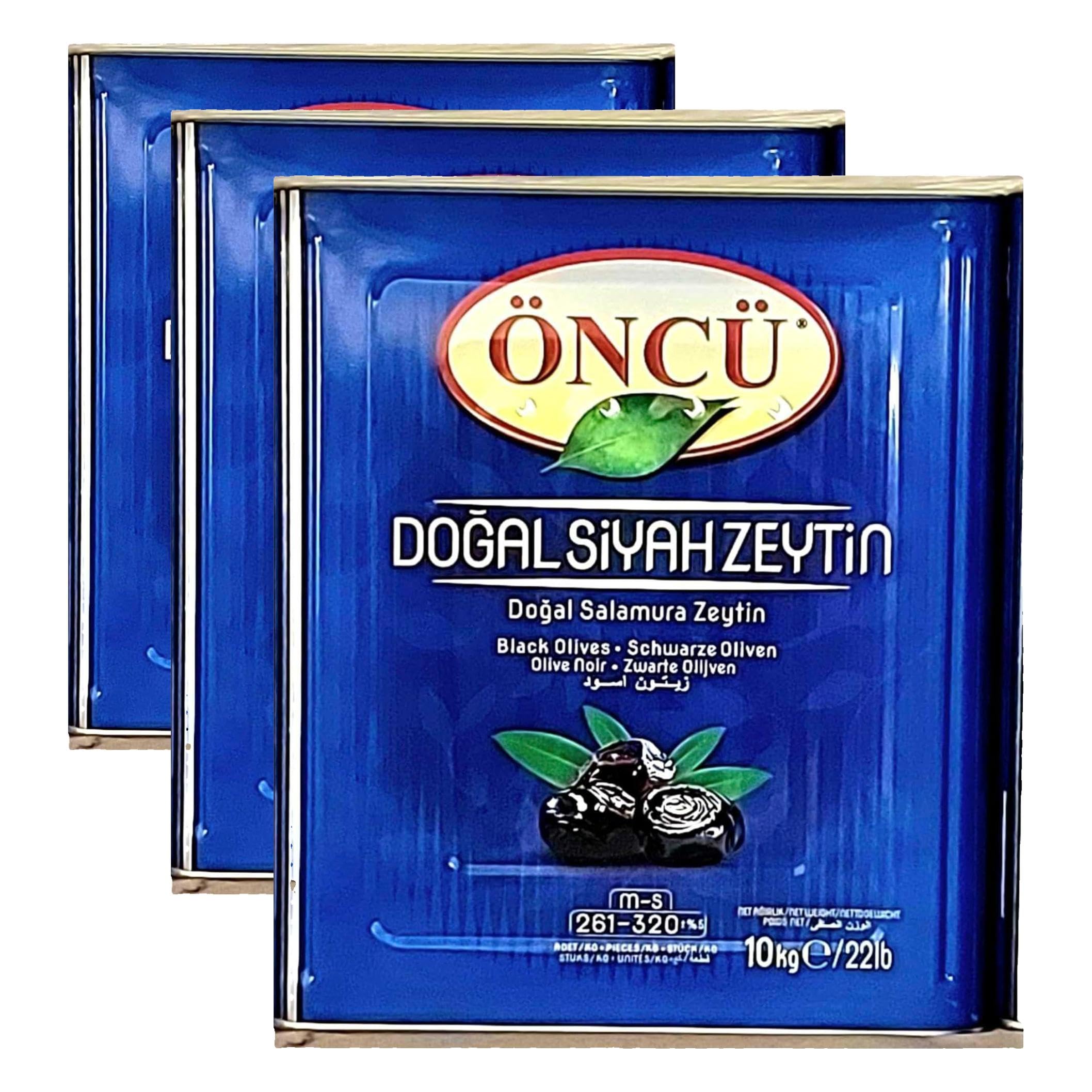 Öncü Siyah Zeytin 3XS (381-410) 1 kg (3 paketi)
