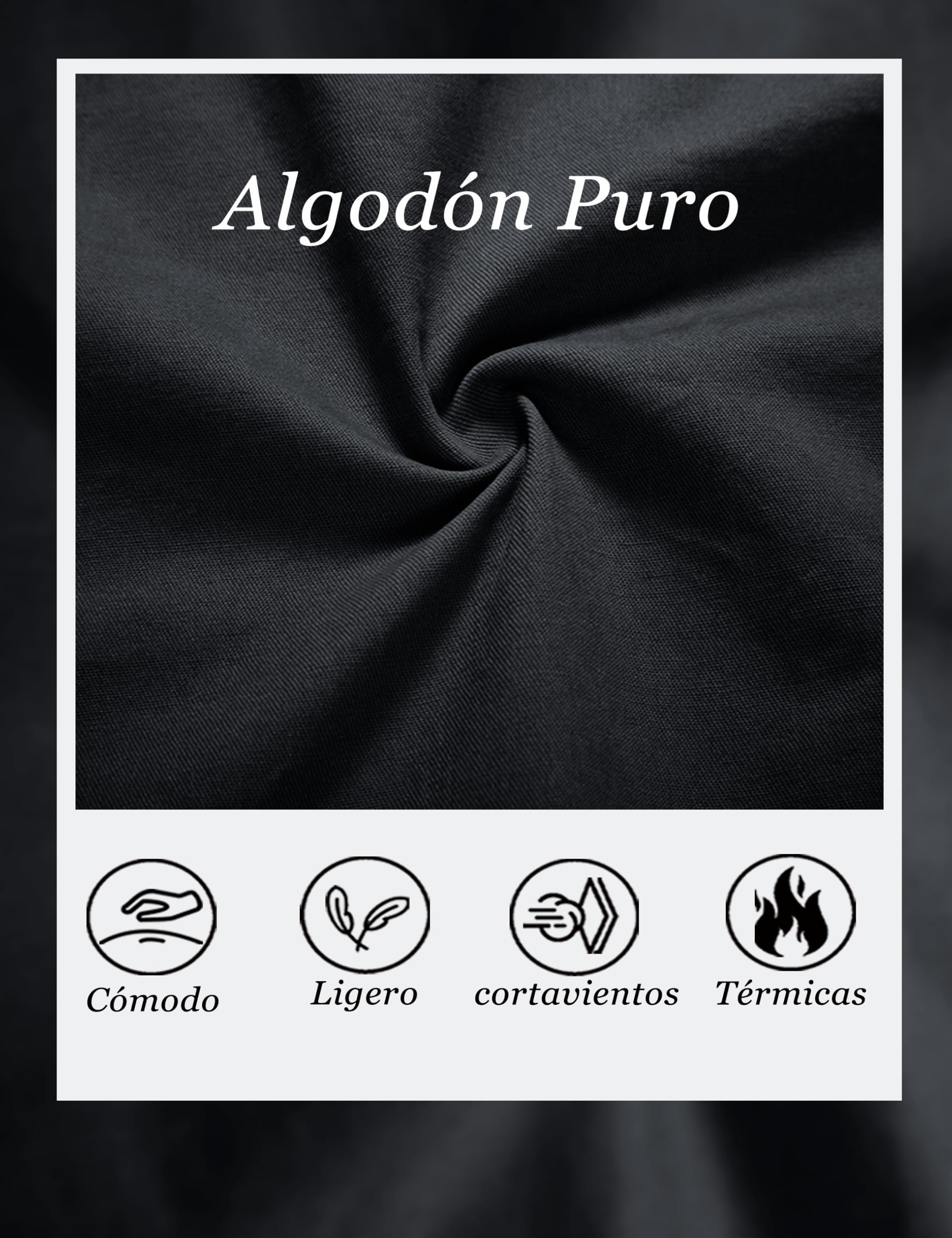 MAGCOMSEN Chaqueta de entretiempo para hombre Cargo para exterior, cortavientos, chaqueta de primavera militar, chaqueta de aviador de algodón, cuello alto, chaqueta de trabajo con múltiples bolsillos
