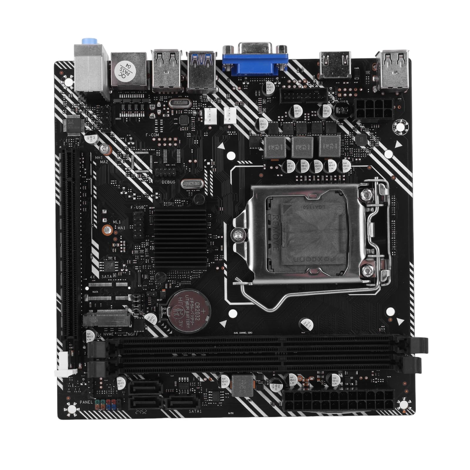 Pc desktop con interfacce multiple casa/ufficio piccola scheda madre per computer da gioco compatibile con PC domestici e desktop da ufficio