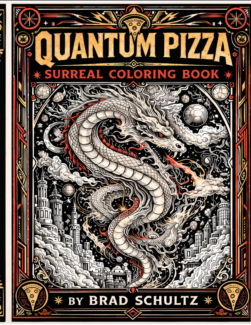 Surreal Coloring Book Volume 2: For Advanced Colorists (Quantum Pizza Coloring Books)