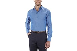 UNLISTED Men's Dress Shirt Regular Fit Solid