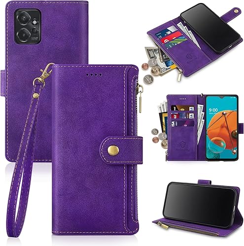 Antsturdy Motorola Moto G Power 5G 2023 - Funda tipo cartera con tarjetero para mujeres y hombres, funda para teléfono Moto G Power 5G 2023 con