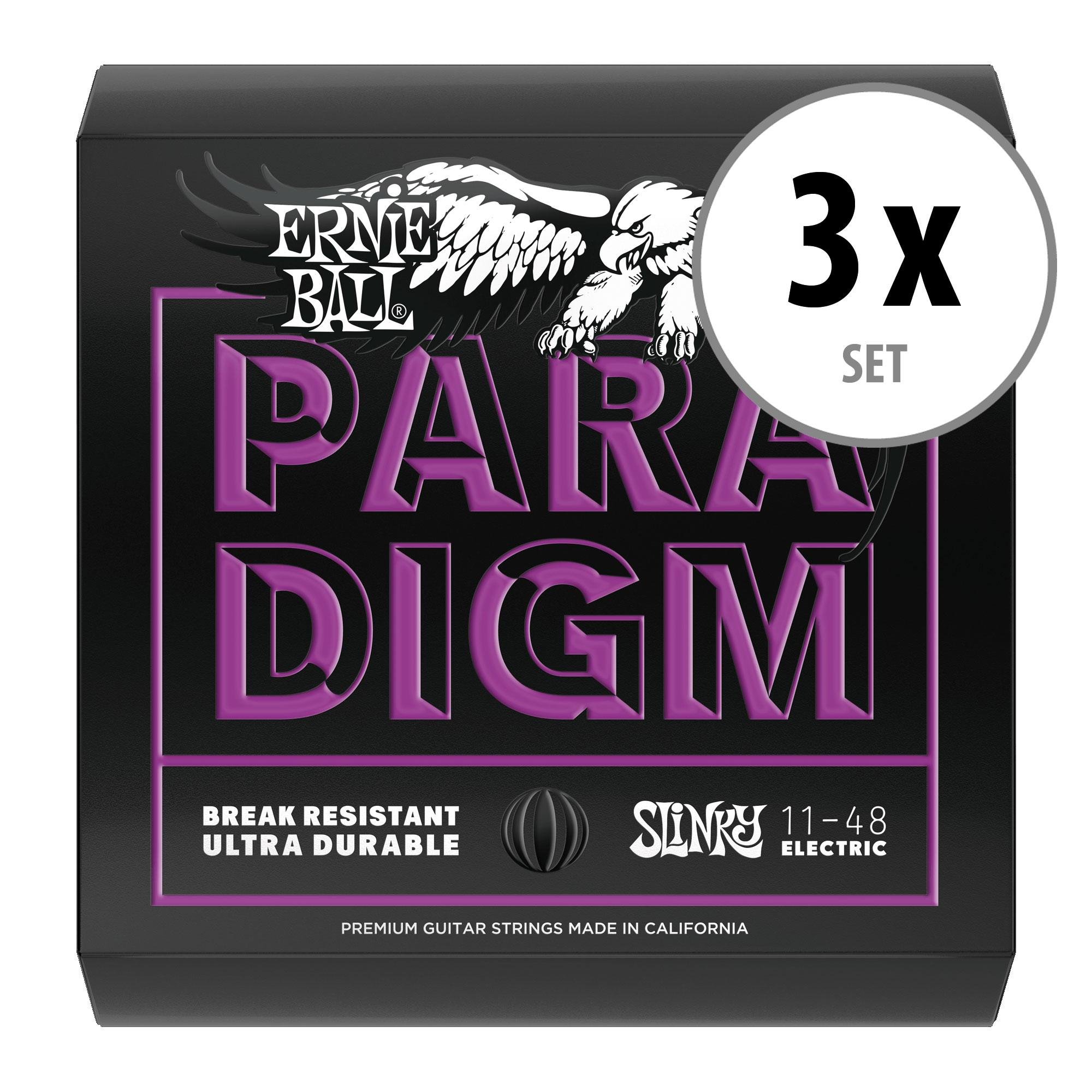 Zestaw 3 strun Ernie Ball 2020 Paradigm Power Slinky