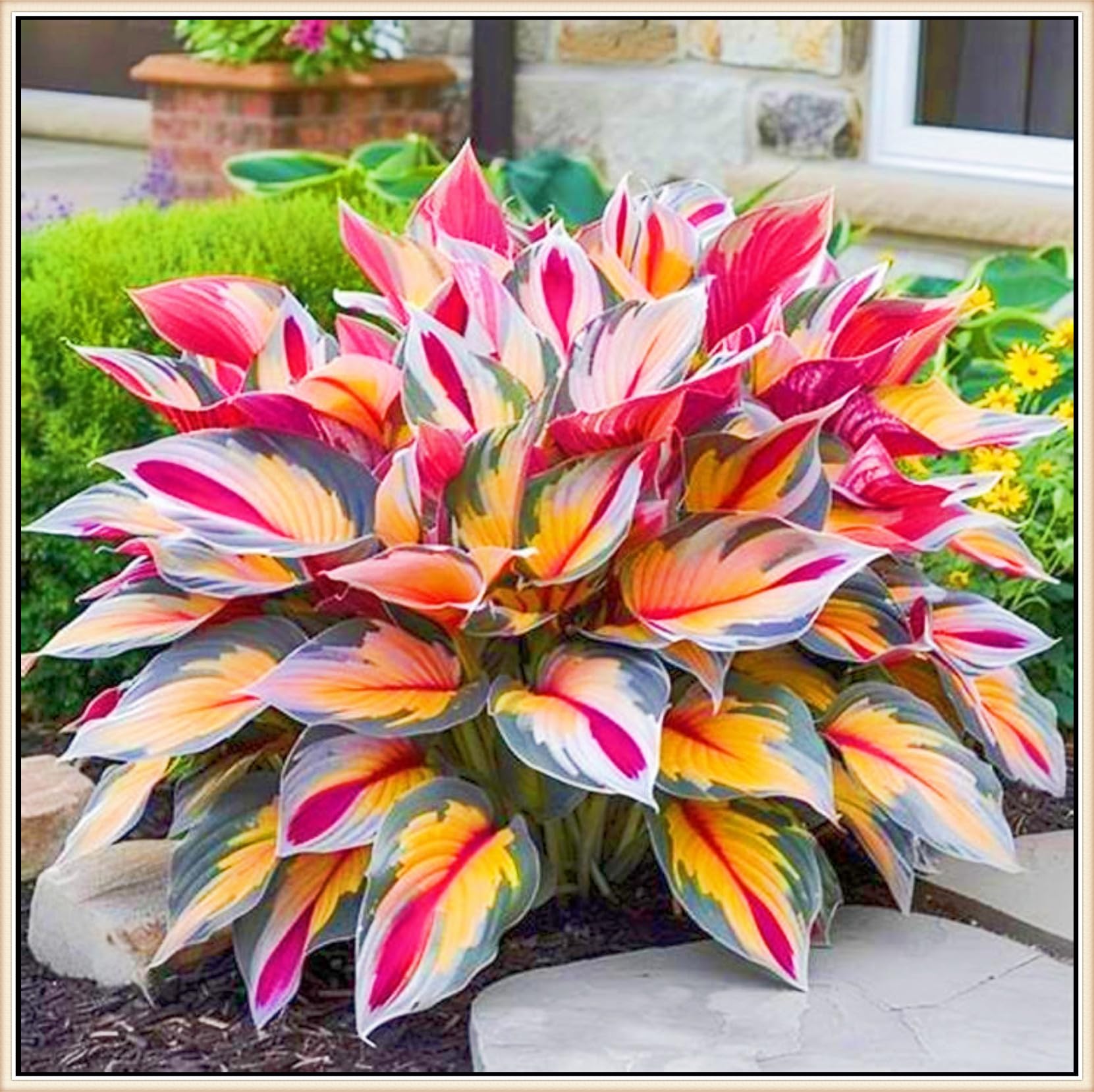 Hosta Zwiebeln 6 Stück - Winterhart & Schnell Wachsend Für Schattenbereiche