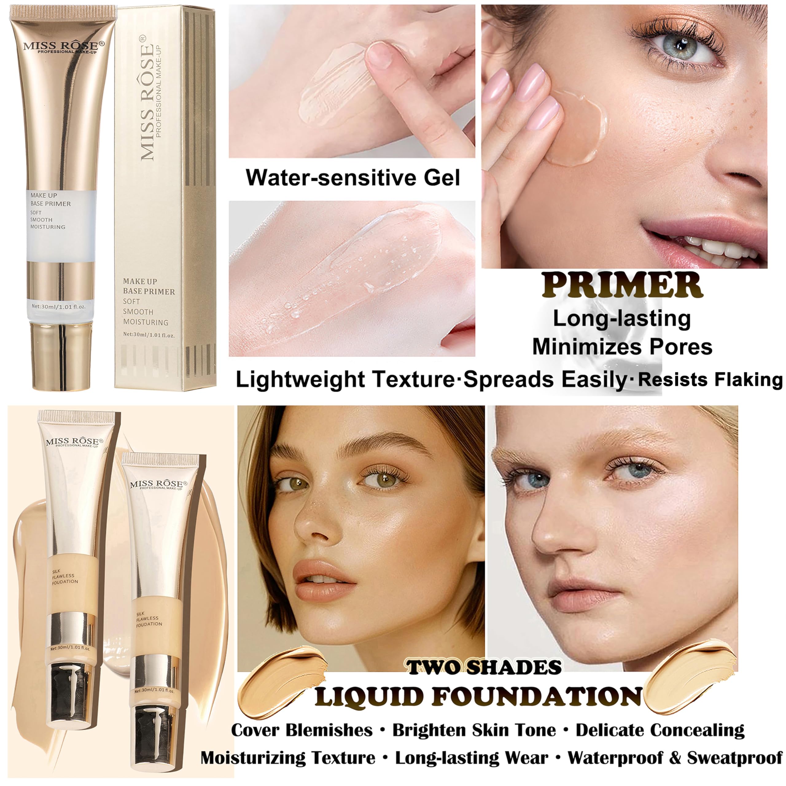 Loveächt Make-Up Sets - All In One Make Up Set For Women - Makeup Kit with Eye Shadow Palette, Lipstick - Image 4