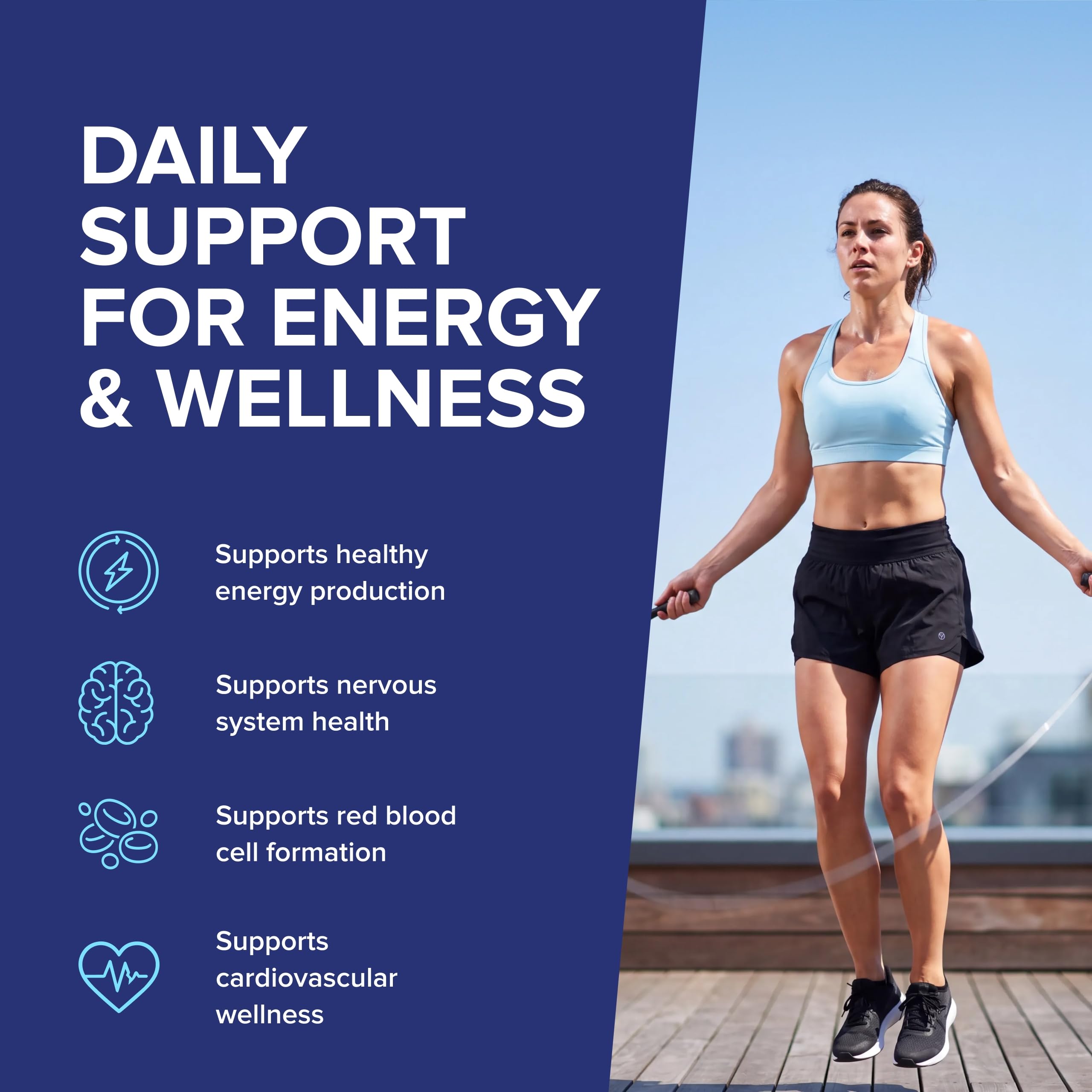 Superior Source No Shot B-12 5,000 mcg, B-6, Folic Acid 800 mcg, 100 Ct — Amazon image 3