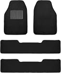FH Group F14403BEIGE Universal Fit Tapis Beige Automotive Floor Mats convient à la plupart des voitures, des VUS et des camions avec Talon Pad Deluxe