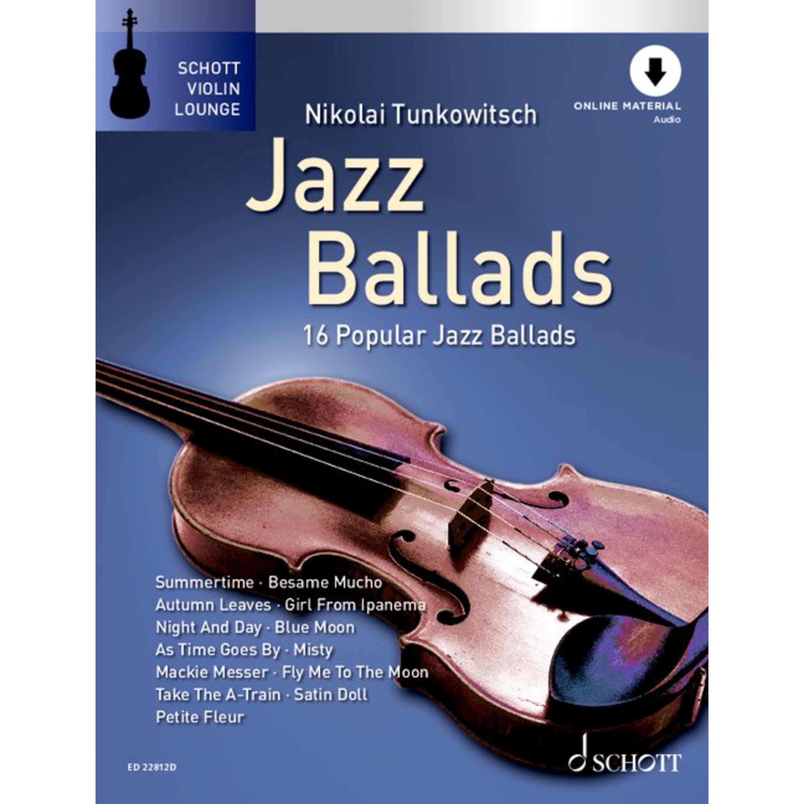 Jazz Ballads: 16 Famous Jazz Ballads. violin.