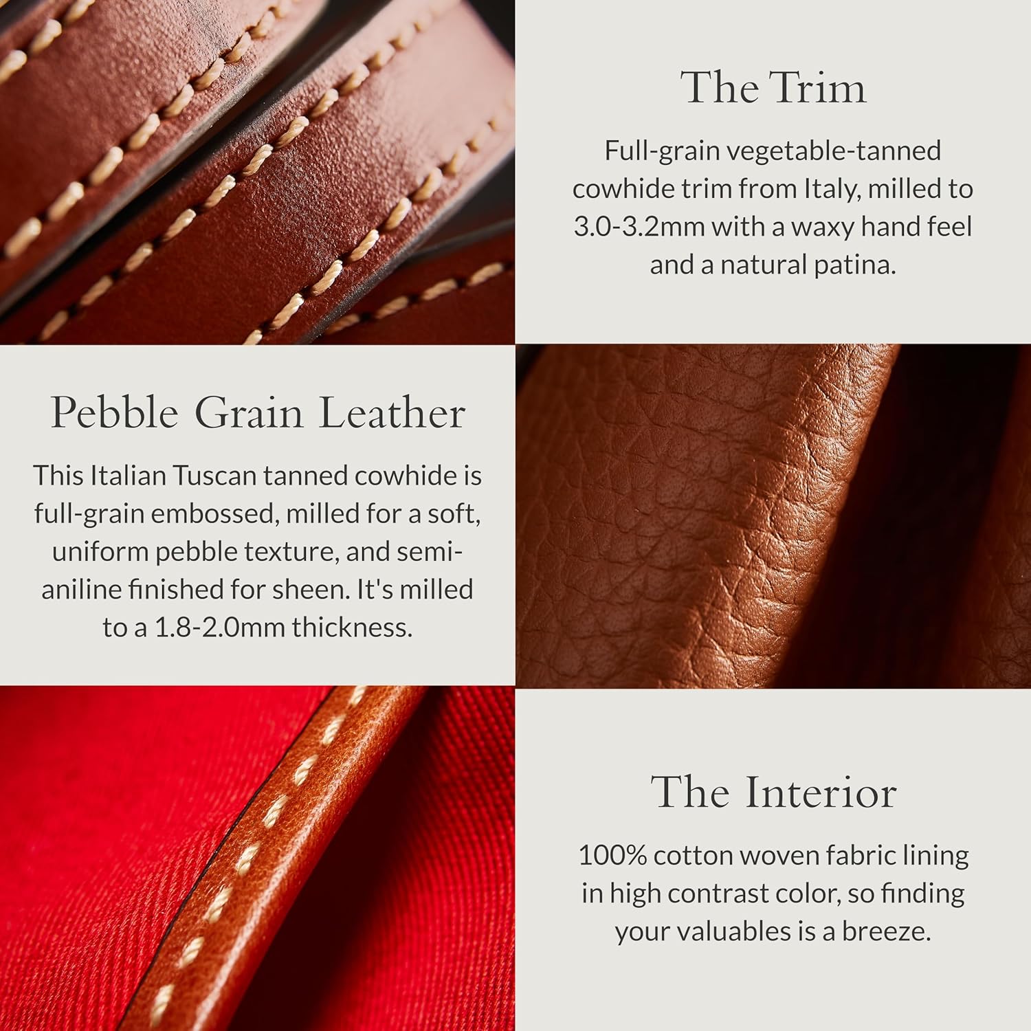 Dooney & Bourke Women's Crossbody in Pebble Grain Leather, Large Handbag with Adjustable Shoulder Strap - Image 6