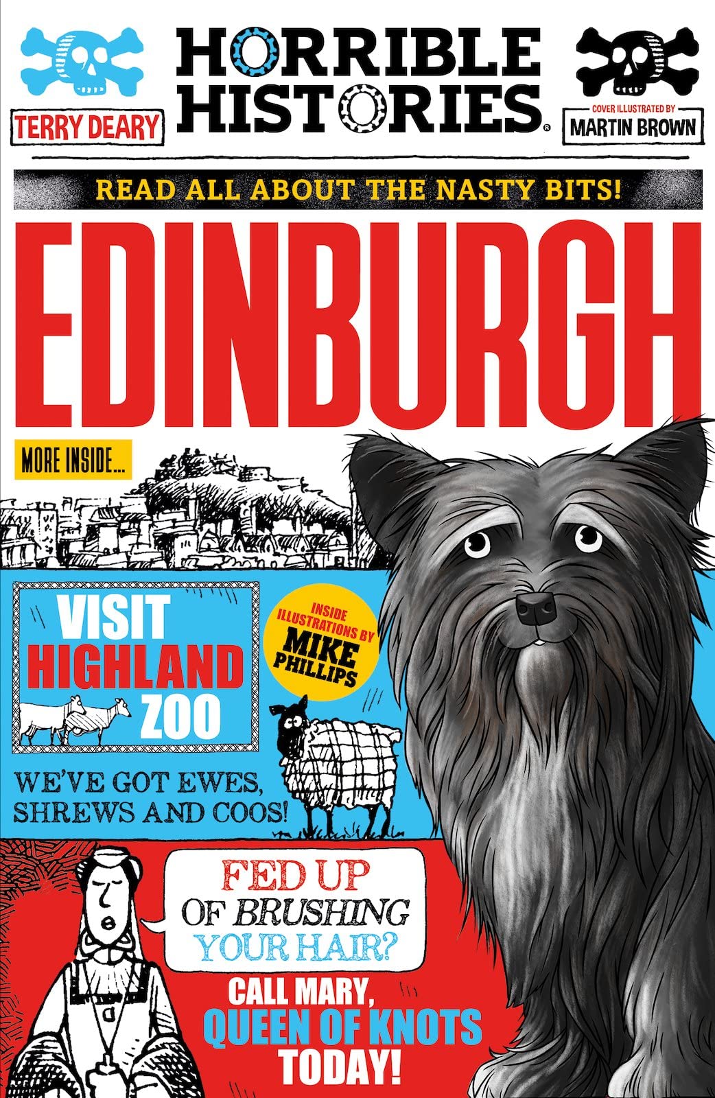 Terry Deary Gruesome Guide to Edinburgh Book