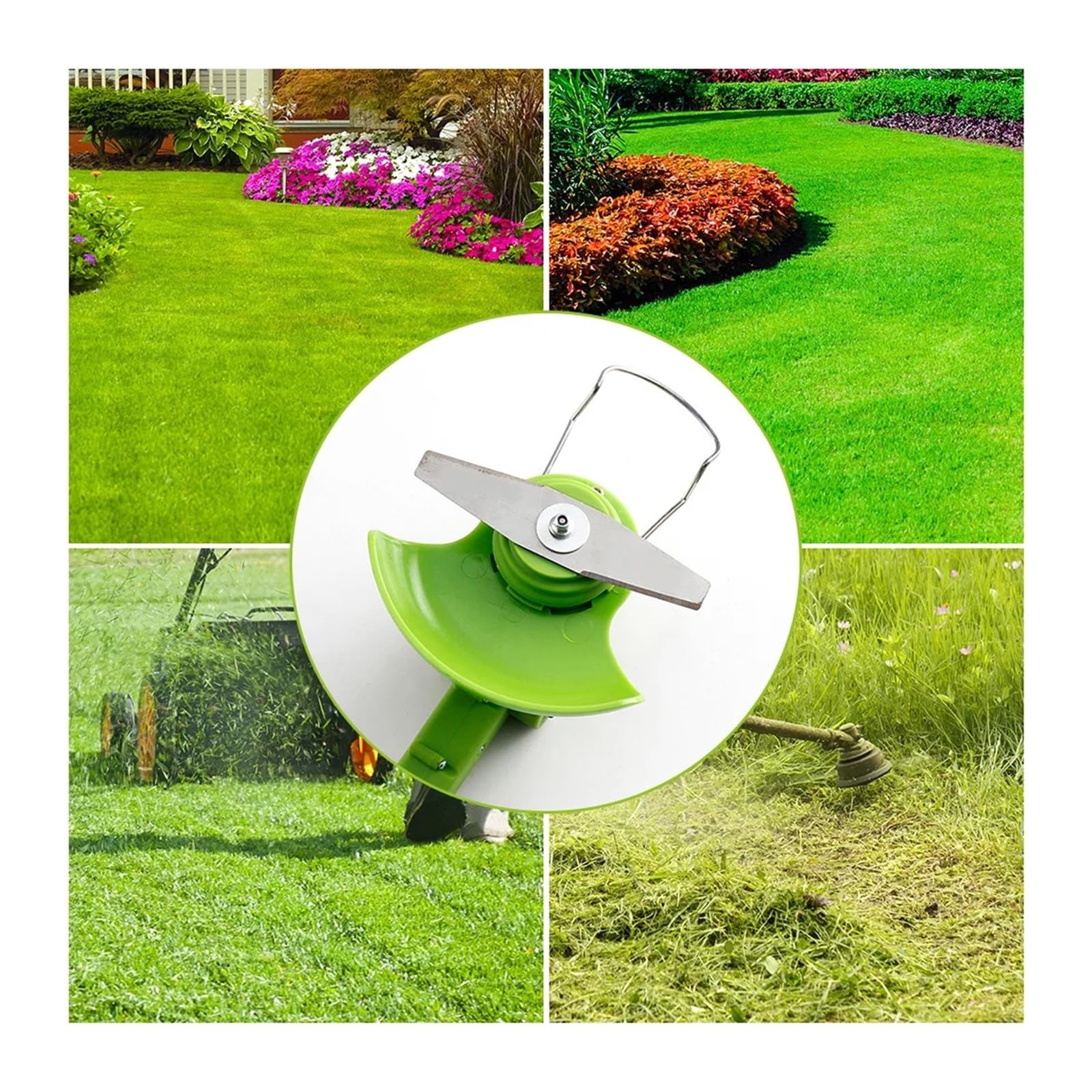 1-50 Piezas de Repuesto for cortadora de césped, Cuchillas de Acero, Cabezal de Corte de Hilo de Metal, Accesorios de Mano, Herramientas eléctricas for el hogar y el jardín.(30PCS)