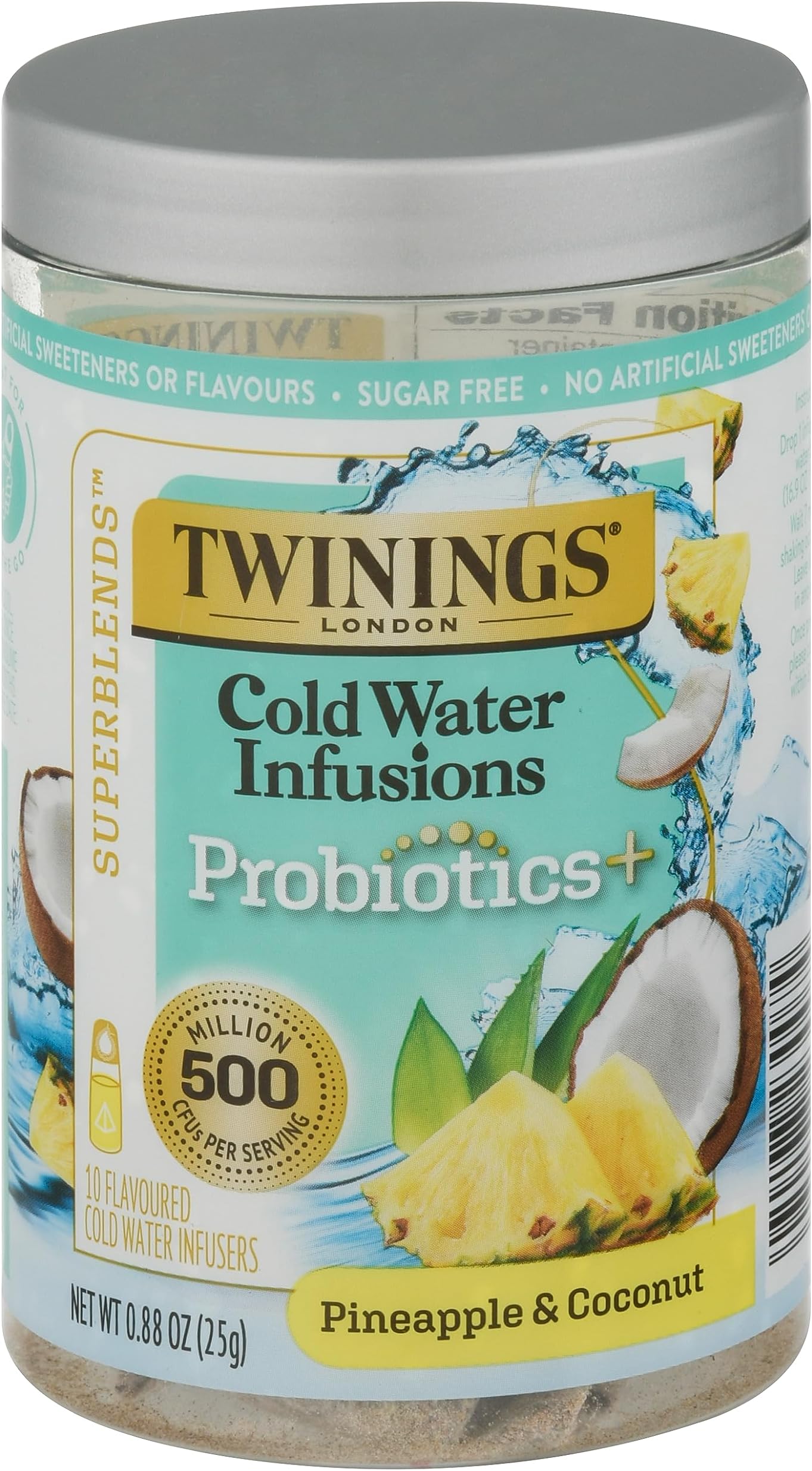 Amazon.com : Twinings, Superblends Probiotics Plus Pineapple & Coconut ...