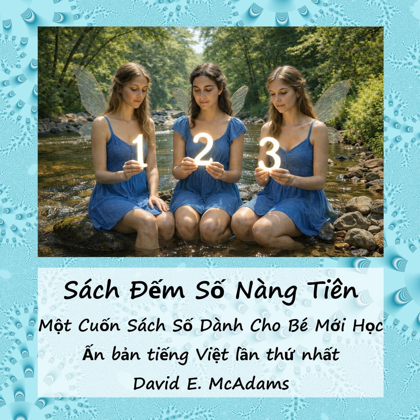 Sách Đếm Số Nàng Tiên: Một Cuốn Sách Số Dành Cho Bé Mới Học (Sách Toán Cho Trẻ Em)