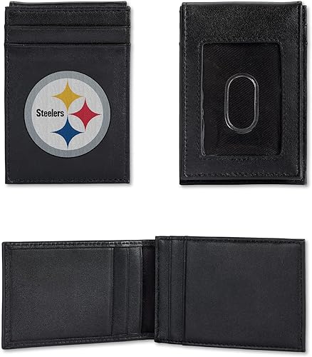 NFL Rico Industries - Cartera bordada con bolsillo frontal, gran artículo de regalo