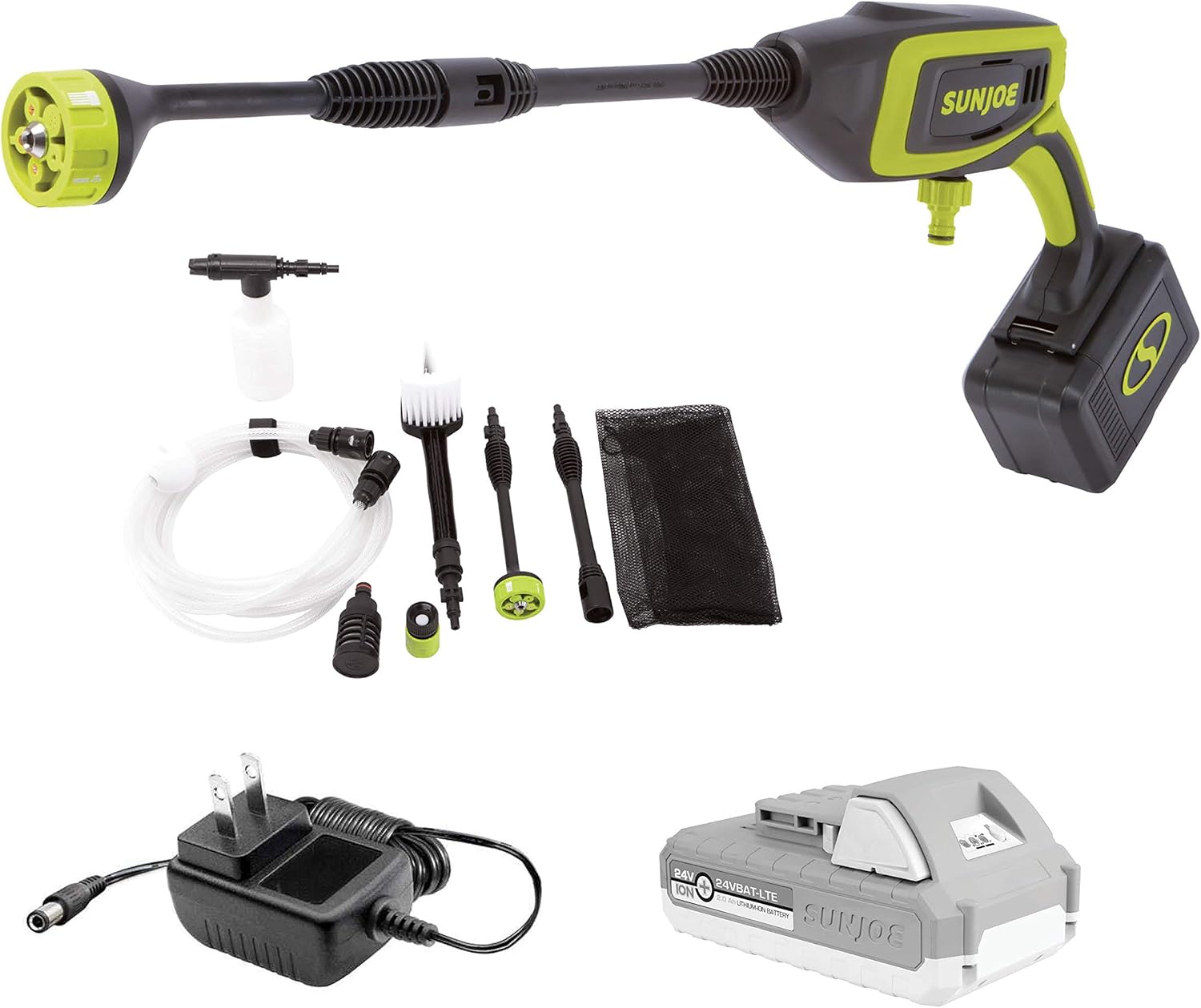 Sun Joe 24VPP350BDL 24Volt IONMAX Power Cleaner Kit, w