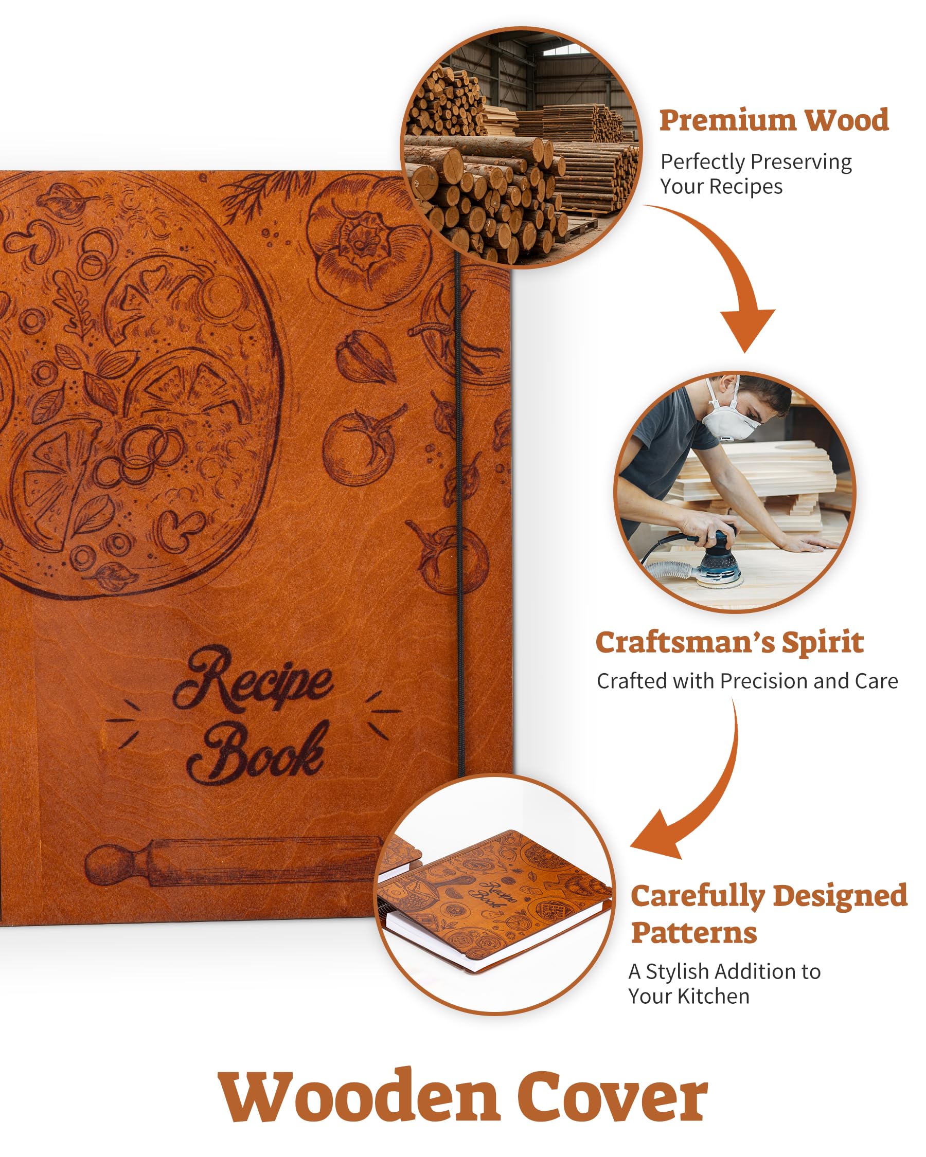 Blank Recipe Book - Write Your Own Recipes! -2