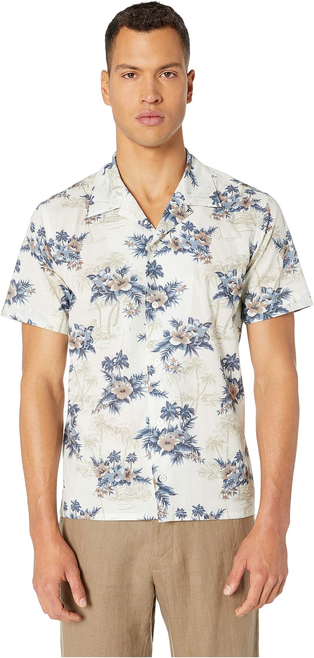 Printed Camp Shirt