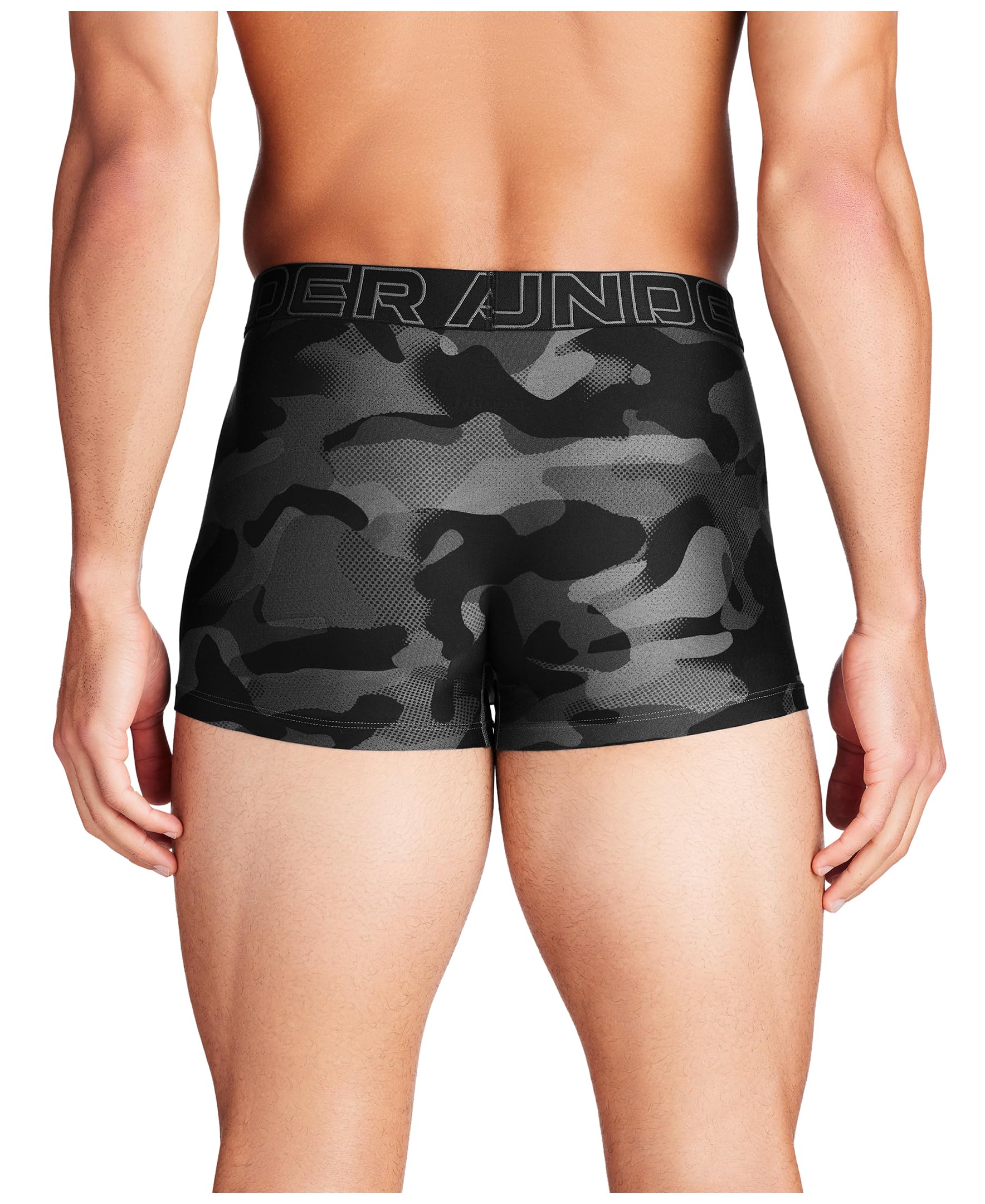 Under Armour Bokserki męskie (3 sztuki), Czarny/szary/moro, L