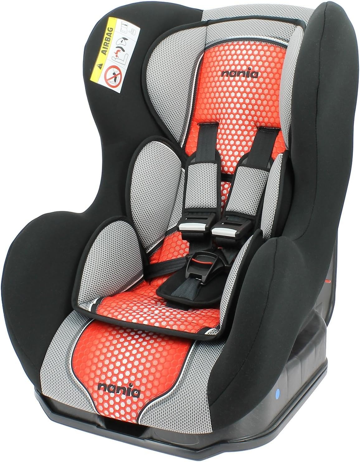 COSMO Car Seat, Group 0 + / 1 (from 0 to 18 kg), Nania Rouge