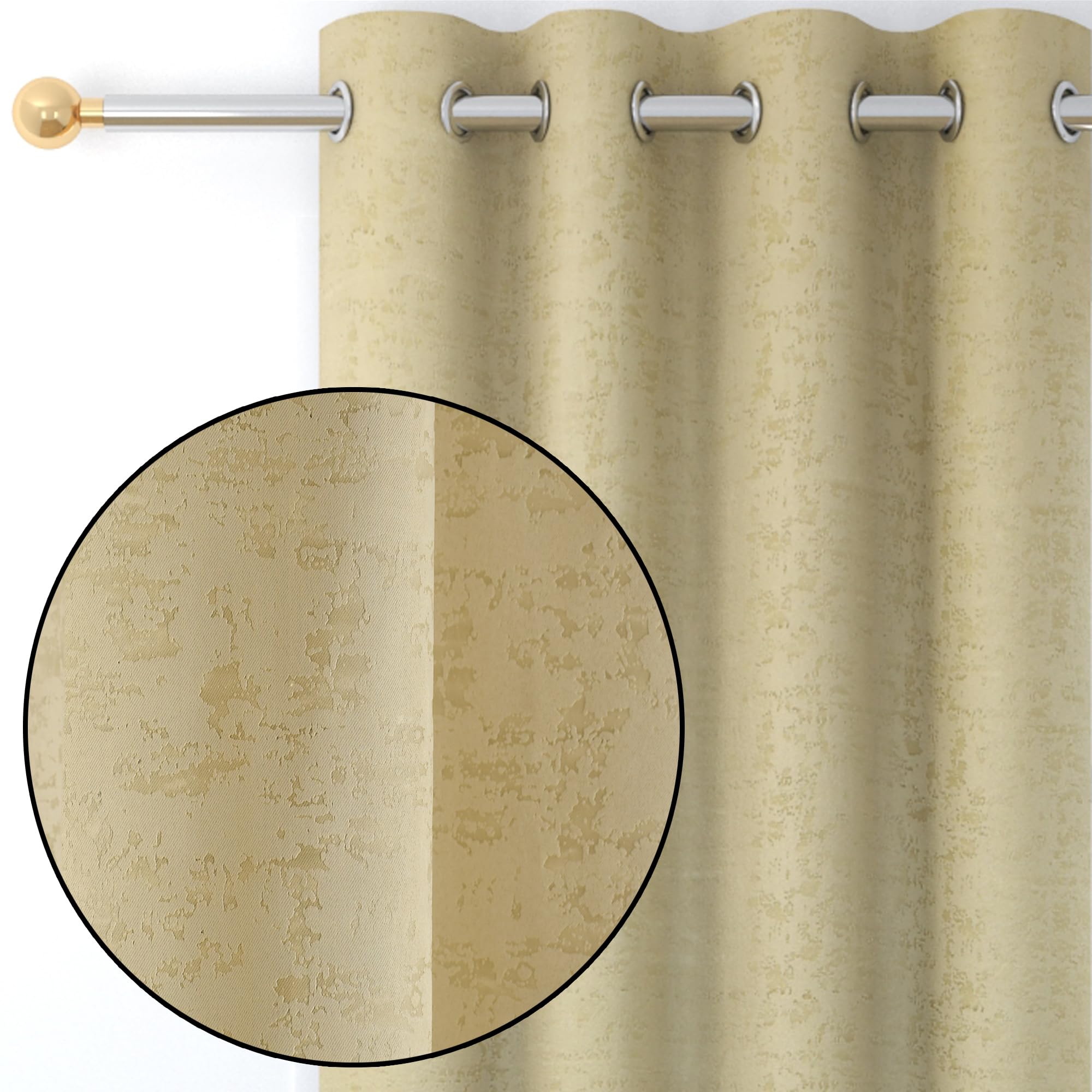 See full amazon price history chart for FRESH FROM LOOM Living Room Bedroom Long Door Curtains | Room Darkening | Blackout | Thermal Insulated Noise Reducation (Color Light Beige| 10 Feet Long Set of 2 | 100% Blackout Texture Luxurios Edition) FRESH FROM LOOM Living Room Bedroom Long Door Curtains | Room Darkening | Blackout | Thermal Insulated Noise Reducation (Color Light Beige| 10 Feet Long Set of 2 | 100% Blackout Texture Luxurios Edition) (B0C3VNRH52) Amazon Price History, Amazon Price Tracker