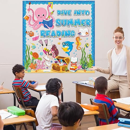 Vista 53 de Juego de decoración de invierno "Snow in Love with Jesus" (La nieve está enamorada de Jesús), con fondo, recortes y bordes de nieve para aula