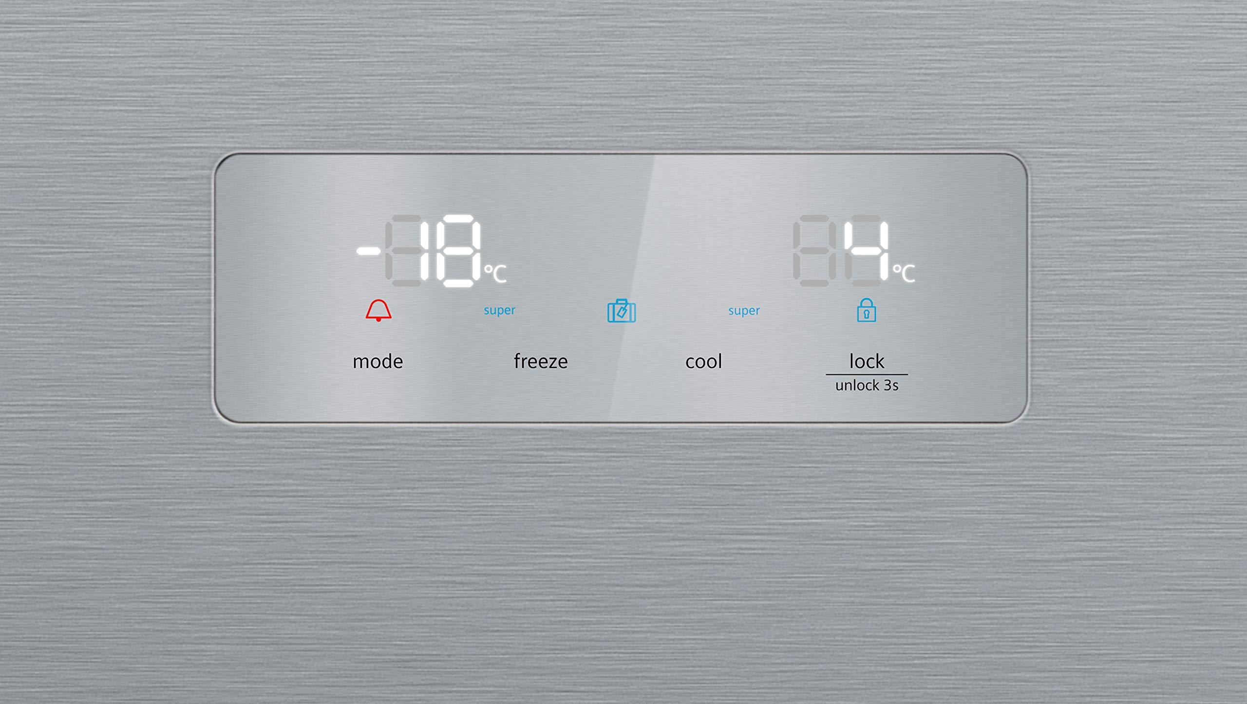 Siemens Freestanding Side by Side Refrigerator, Inox, 616 Litres