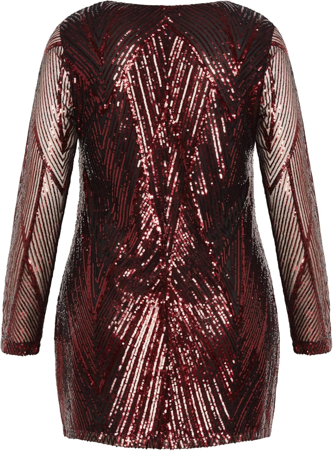 City Chic Women's Plus Size Micah Sequin Dress - Image 5