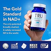 Vista 8 de Suplemento potenciador patentado NAD+ más eficiente que NMN - Ribosida de nicotinamida para el metabolismo y la reparación de la energía celular.