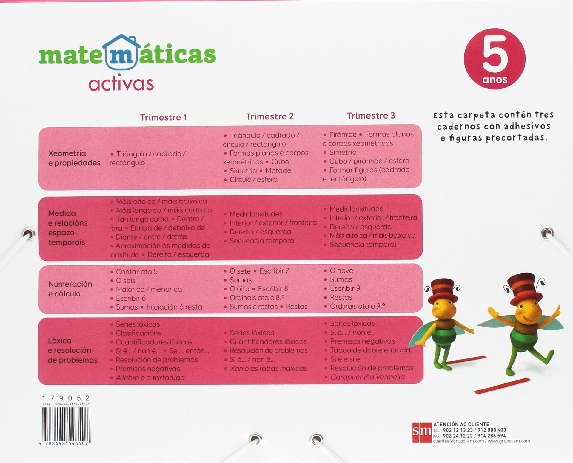 Matemáticas activas. 5 anos