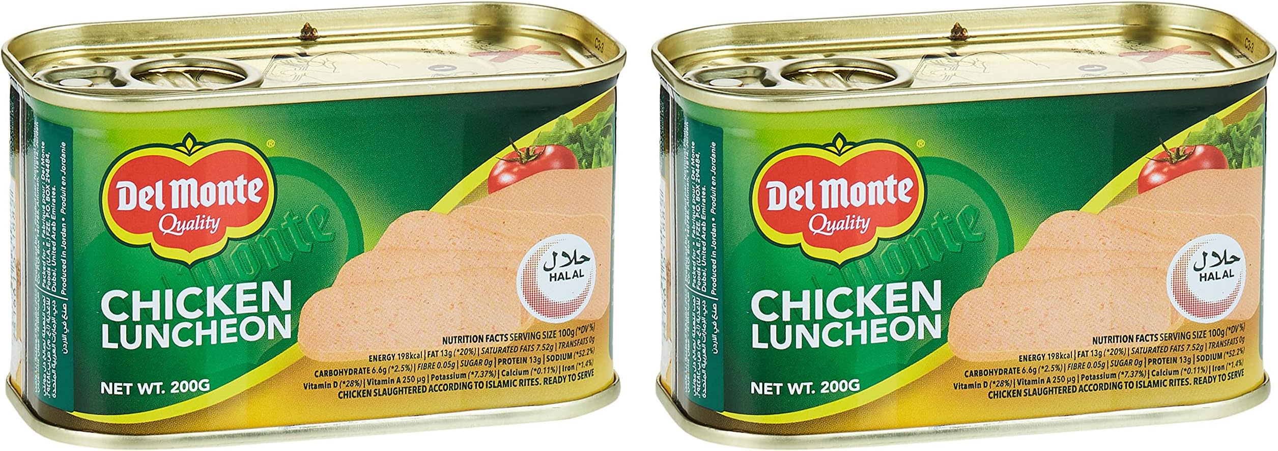 Chicken Canned Luncheon Meat 2 X 200 gm (Pack Of 1)