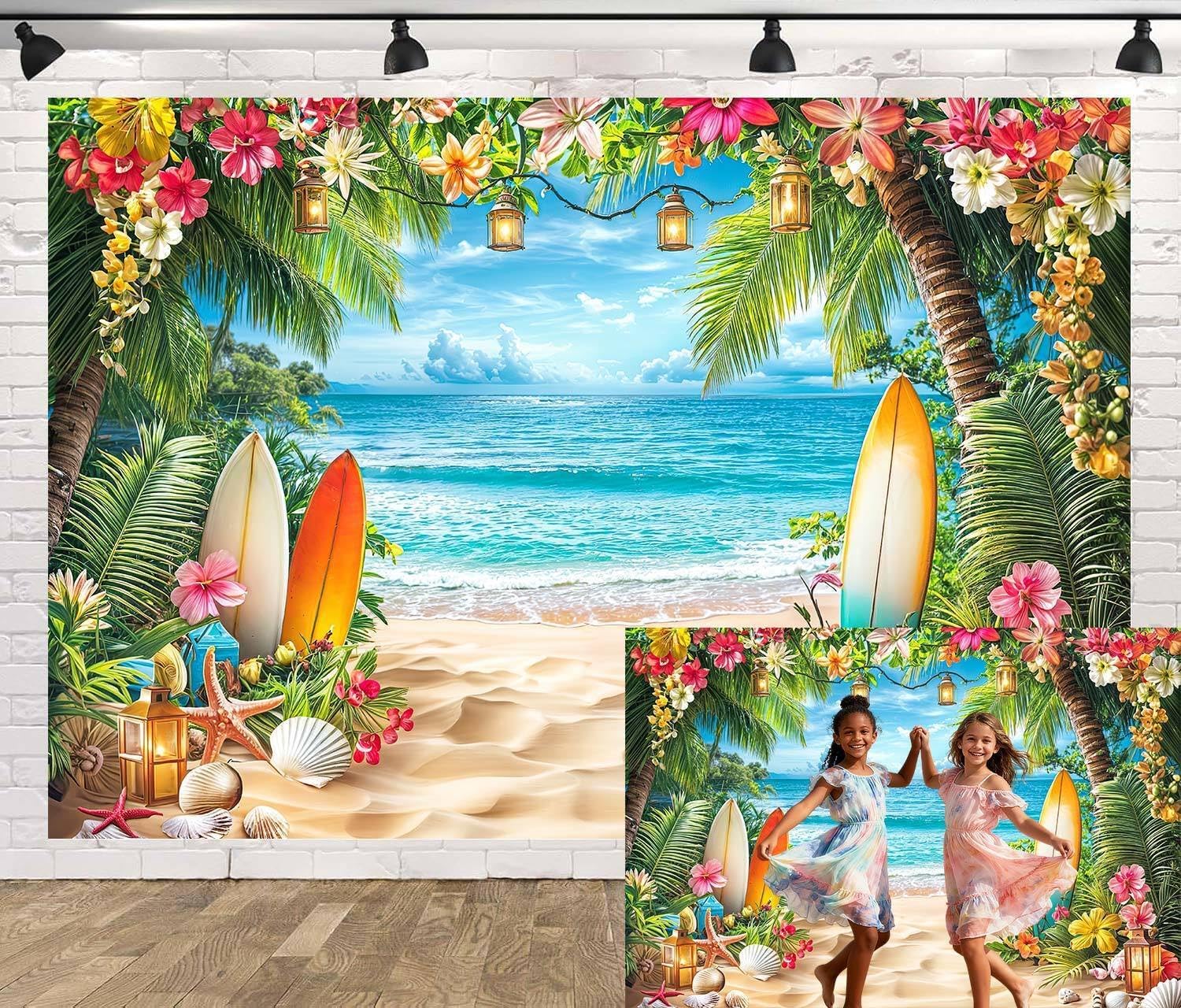 Spring Enchanted Forest Backdrop, Fairy Tale Wonderland Garden Backdrops for Photoshoot, Mushroom Butterfly Woodland Fairy Tea Party Decorations Photo Booth Studio Props Backdrops 10X8FT