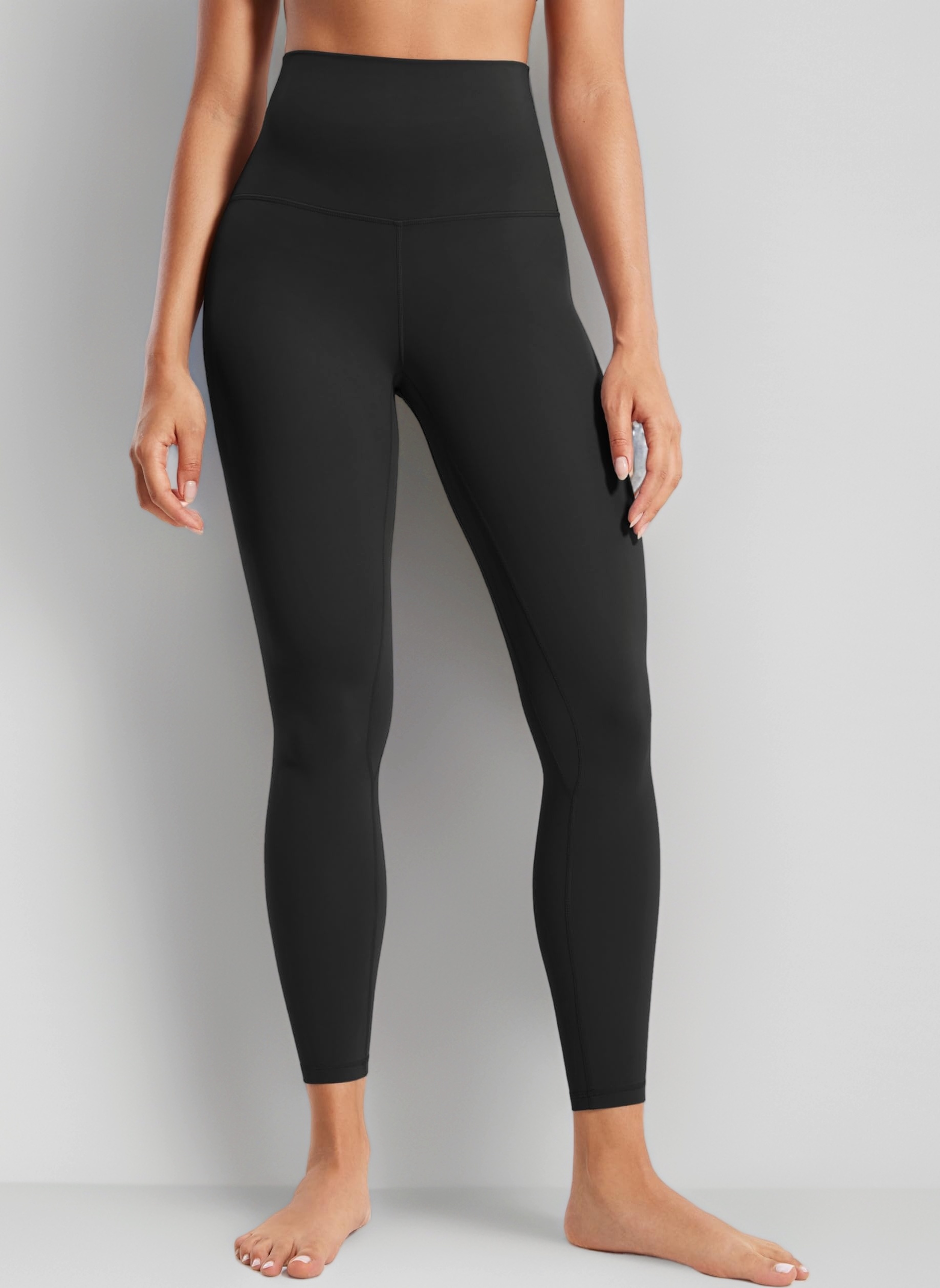 CRZ YOGA Butterluxe 25'' Super High Waisted Yoga Leggings for Women - Stretchy Workout Leggings Over Belly Yoga Pants