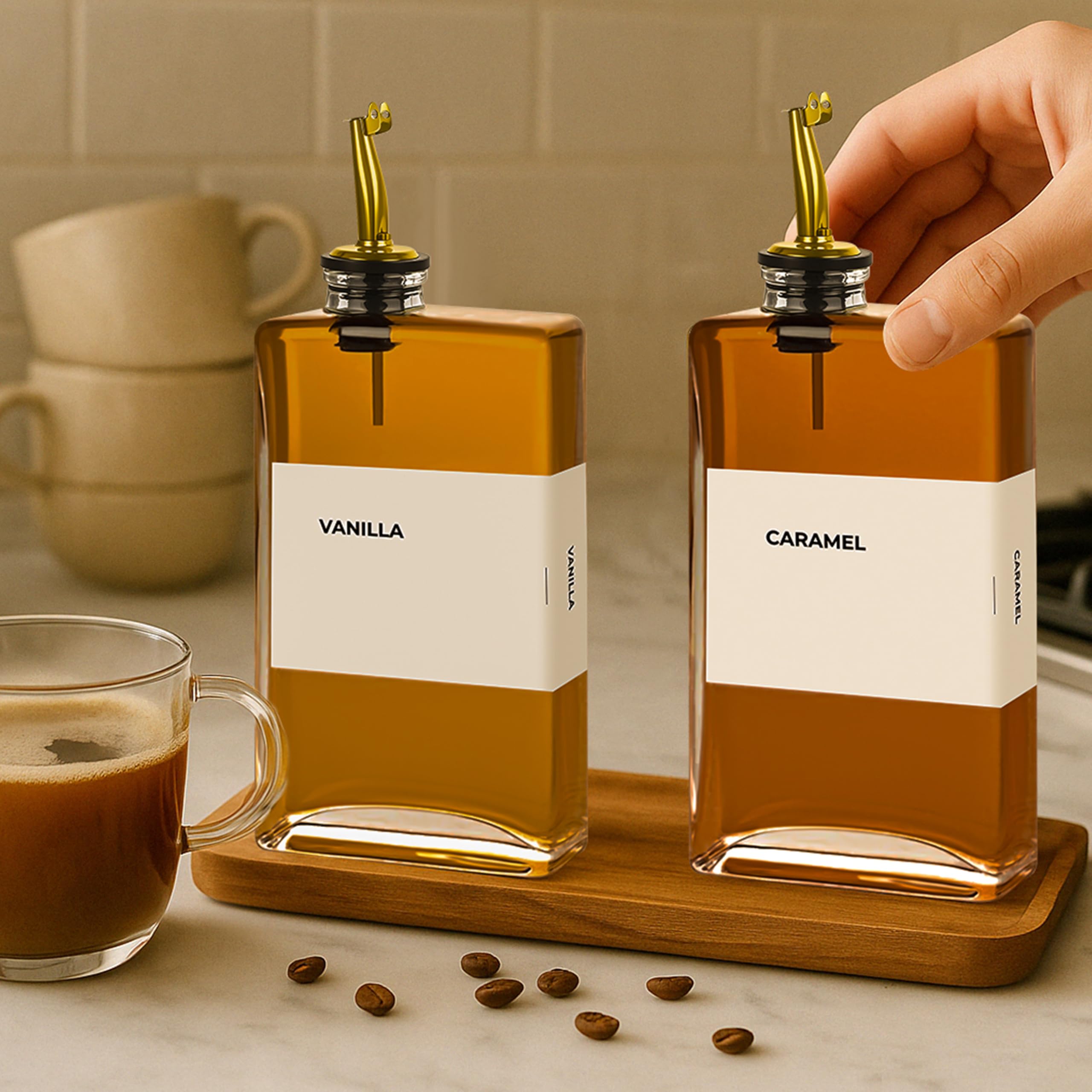Spaceneat Botella dispensadora de aceite de oliva